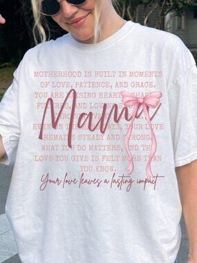Mama Graphic Shirt, Mothers Day Gift, Best Mom Shirt